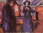 Edvard Munch Female and Male oil painting